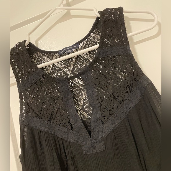 Black American Eagle Tank top Lace - Picture 2 of 5